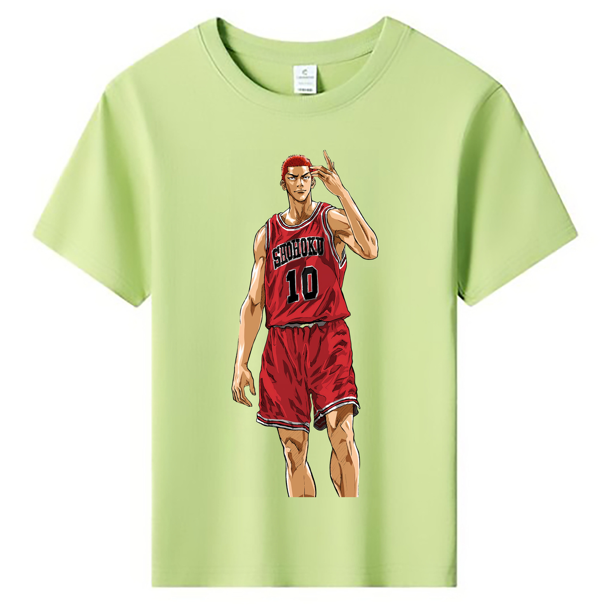 （画像用） SLAM DUNK／スラムダンク 綿100％キッズTシャツ（フロントプリント）